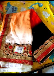 Designer Embroidered Saree