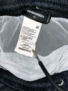 Dsquared2 Black Shorts Premium Fabric
