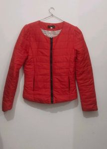 Red Puffer Jacket