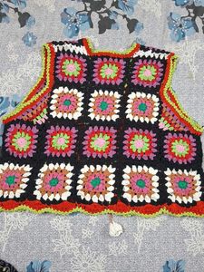 hand threads flower 🌼 🌸  v jacket  derss