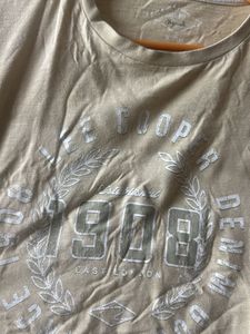 lee copper crop top