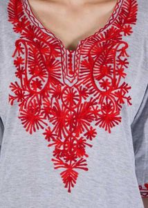 Woollen Aarik Work Kurta