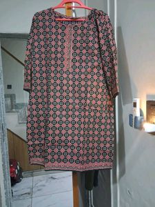 Printed Kurta Set with Dupatta XXL