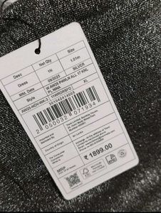 Sparkling Silver V-Neck Dress