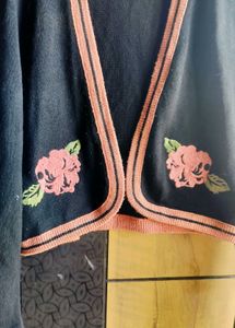 Charming Embroidered Cardigan