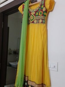 Anarkali Kurti With Dupatta