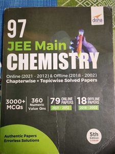 JEE Main Chemistry Solved Papers