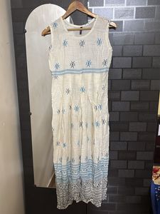 white long kurti