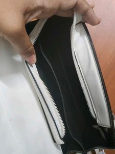 Quilted White Crossbody Bag