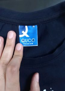 QUCO Premium Black T-Shirt