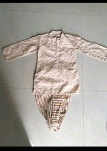 chikankari dhoti kurta set (12-18 months)