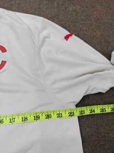 Puma White Long Sleeve T-Shirt