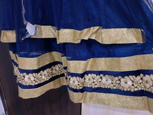 Royal Blue Ethnic Gown