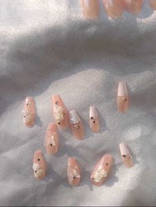 3D Crystal Diamond Nails Tips Professional Design