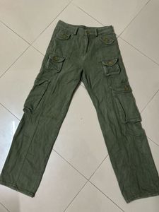 Olive Cargo Pants