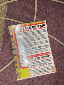 Orignal Mutant Britan Flyer