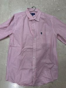 Men's Pink Striped Shirt