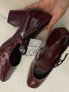 ZARA Chic Mary Jane Style Heels