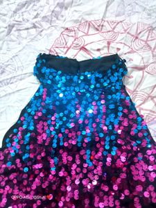 Secquence Sleeveless Top For Girls.