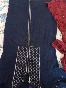 2 Kurthas,blue A Line