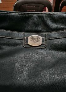 Stylish Black Rosetti Shoulder Bag