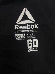 Reebok Black Zip-Up Jacket