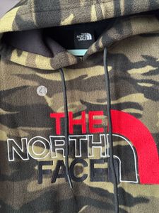 north face camo hoodie / unisex wear