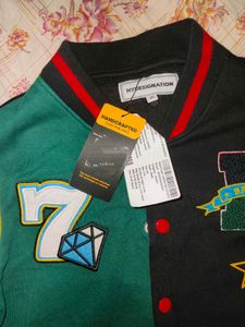 Colorblock Varsity Jacket🎨