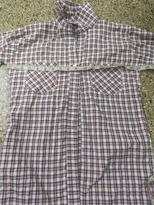 Checked Long Sleeve Shirt