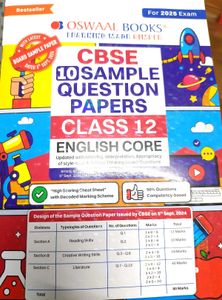 CBSE Class 12 English Core