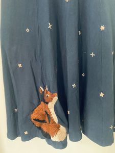 Fox &amp; Stars Navy A-Line Dress