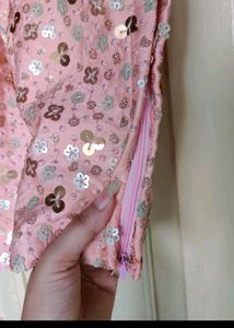 Designer Silk And Net Lehenga Choli With Dupatta