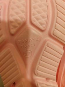 Cute Pink Clogs with Bear Charms