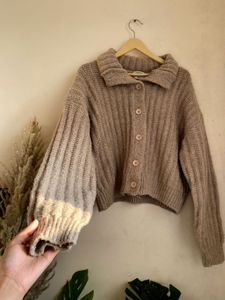 Cozy Knit Button-Up Cardigan
