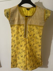 Western Top/ M Size Stitched For XS In Shape