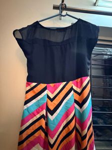 Colorful Midi Dress