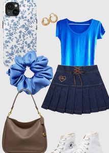 💙 Bold Blue Basic Tee – Everyday Comfort 💙