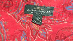 Ralph Lauren- Stylish Paisley Print Shirt