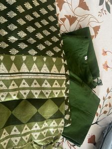 Green Ethnic Kurta Set
