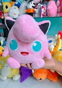 Cute Pink Pokemon Jigglypuff Plush Toy