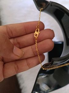 Gold Heart Necklace &amp; Bracelet Set