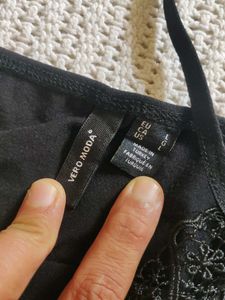vero moda Black Lace Trim Camisole Top