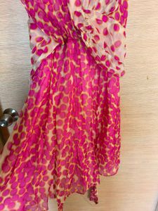 Polka Dot Silk Dress
