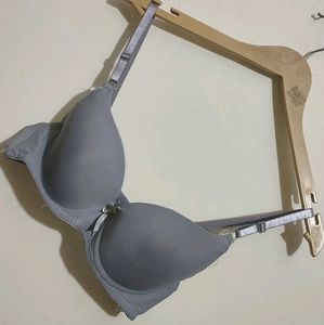 Grey Padded Bra