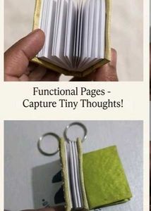 Handcrafted Mini Lac Diaries keychain