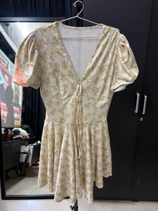 Floral Print Mini Dress