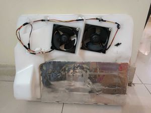 Non Working Fan Motor Grill Assembly LG Fridge
