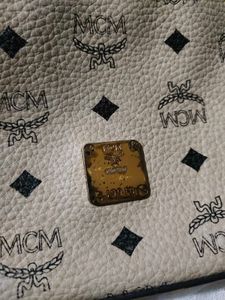 vintage MCM Monogram Shoulder Bag