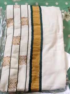 Beautifu cotton l Saree with Blouse