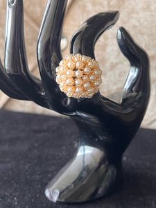 Vintage Faux Pearl Ring